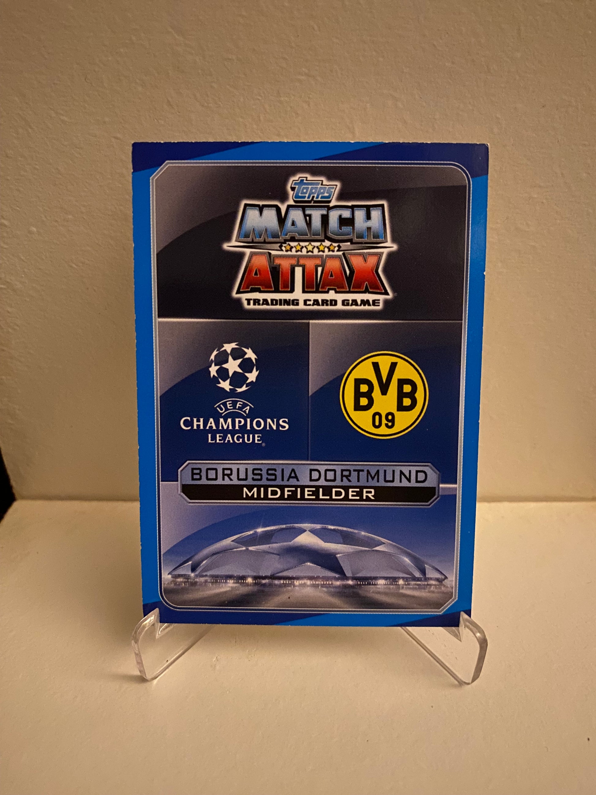 Fodbold kort Topps Match Attax UEFA Champions League 2016/2017 - Borussia Dortmund Andre Schurrle - Pokedexet
