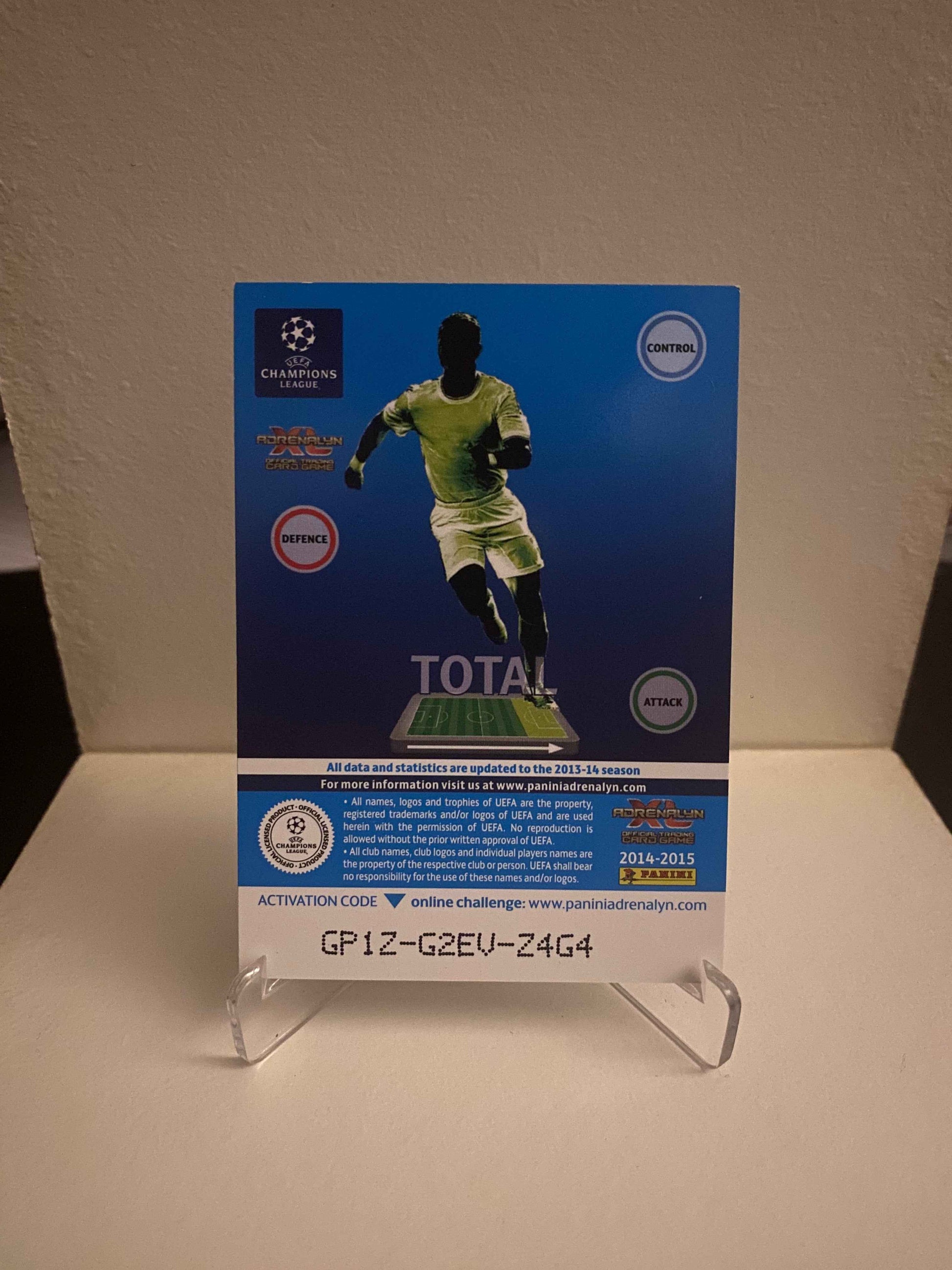Fodbold kort Panini Adrenalyn XL UEFA Champions League 2014/2015 - Anderlecht Matias Suarez - Pokedexet