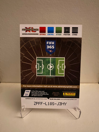 Fodbold kort Panini Adrenalyn XL FIFA 365 2017 - Belgien Christian Benteke - Pokedexet