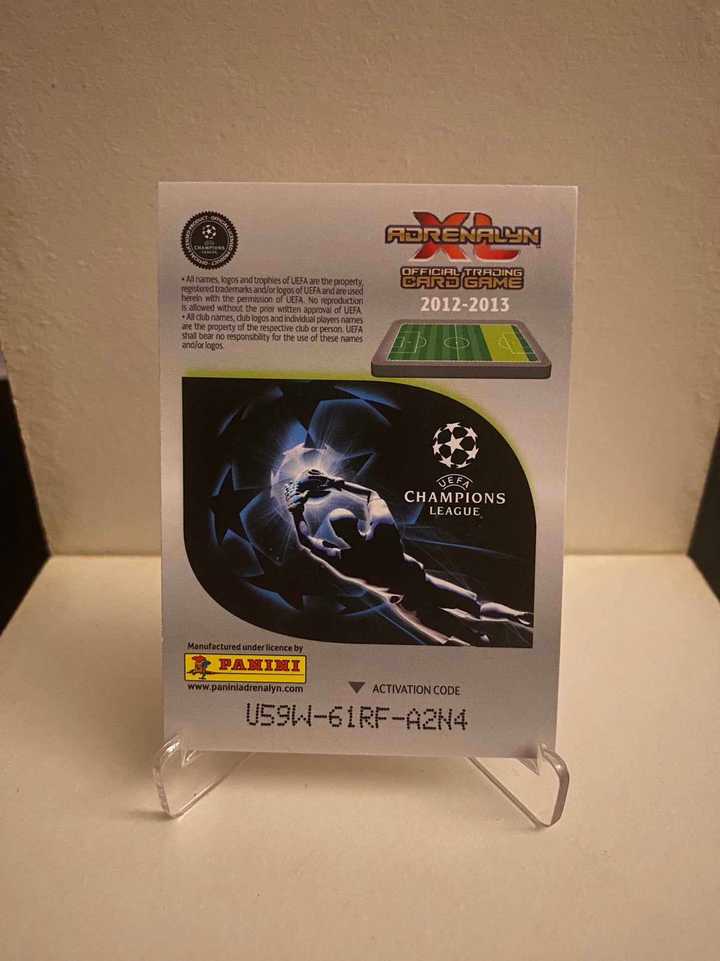 Fodbold kort Panini Adrenalyn XL UEFA Champions League 2012/2013 - Bayern München Thomas Muller - Pokedexet