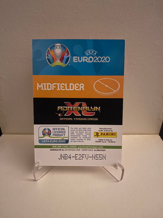 Fodbold kort Panini Adrenalyn XL UEFA EURO 2020 - Østrig Stefan Ilsanker - Pokedexet