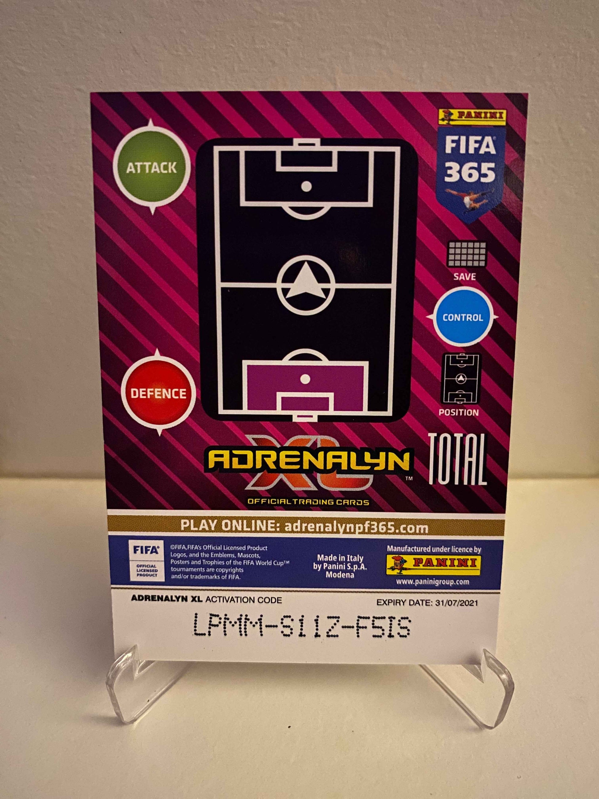 Panini Adrenalyn FIFA 365 2020/2021 - Boca Juniors Esteban Andrada 64