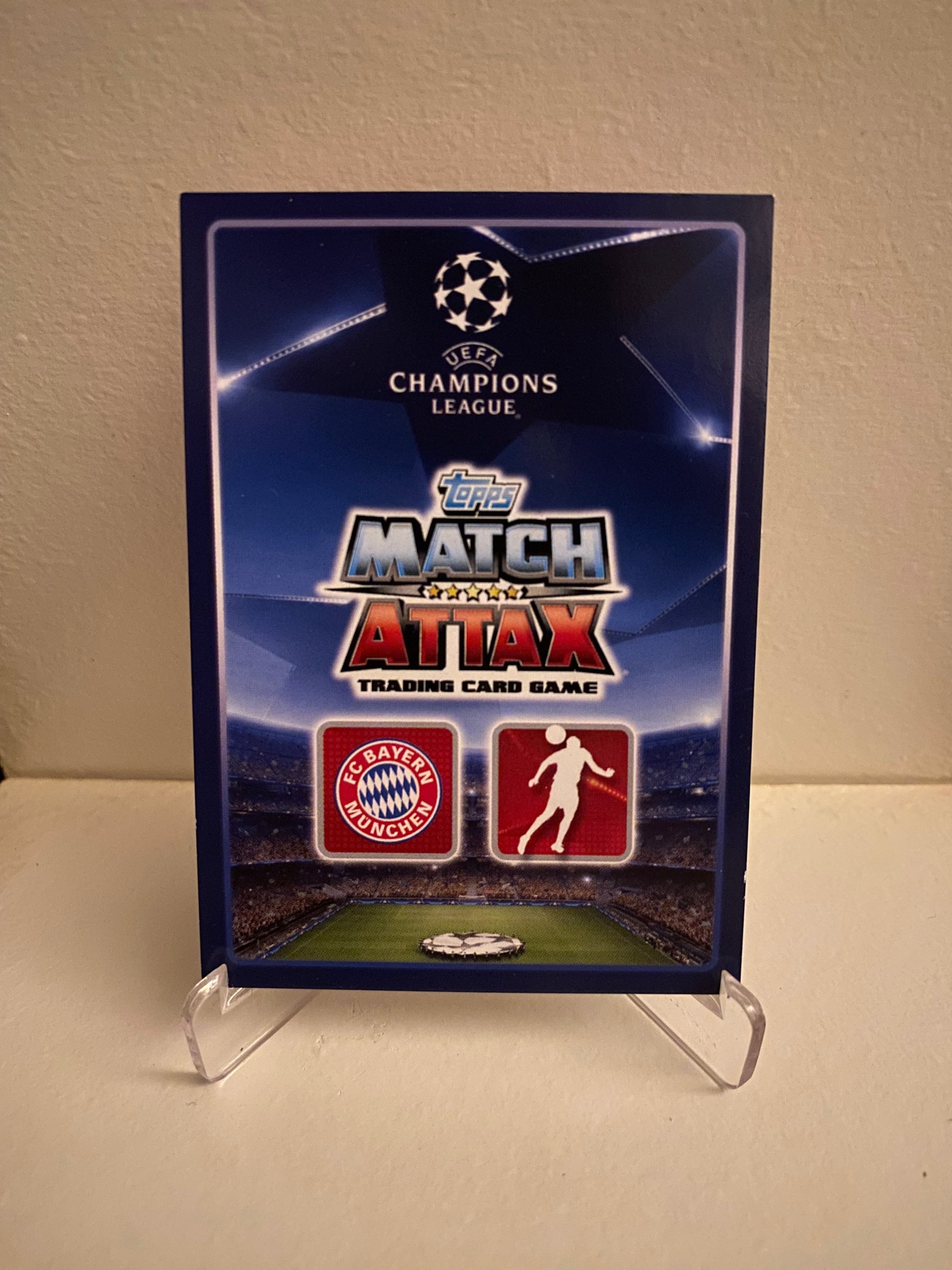 Fodbold kort Topps Match Attax UEFA Champions League 2015/2016 - Bayern München David Alaba - Pokedexet