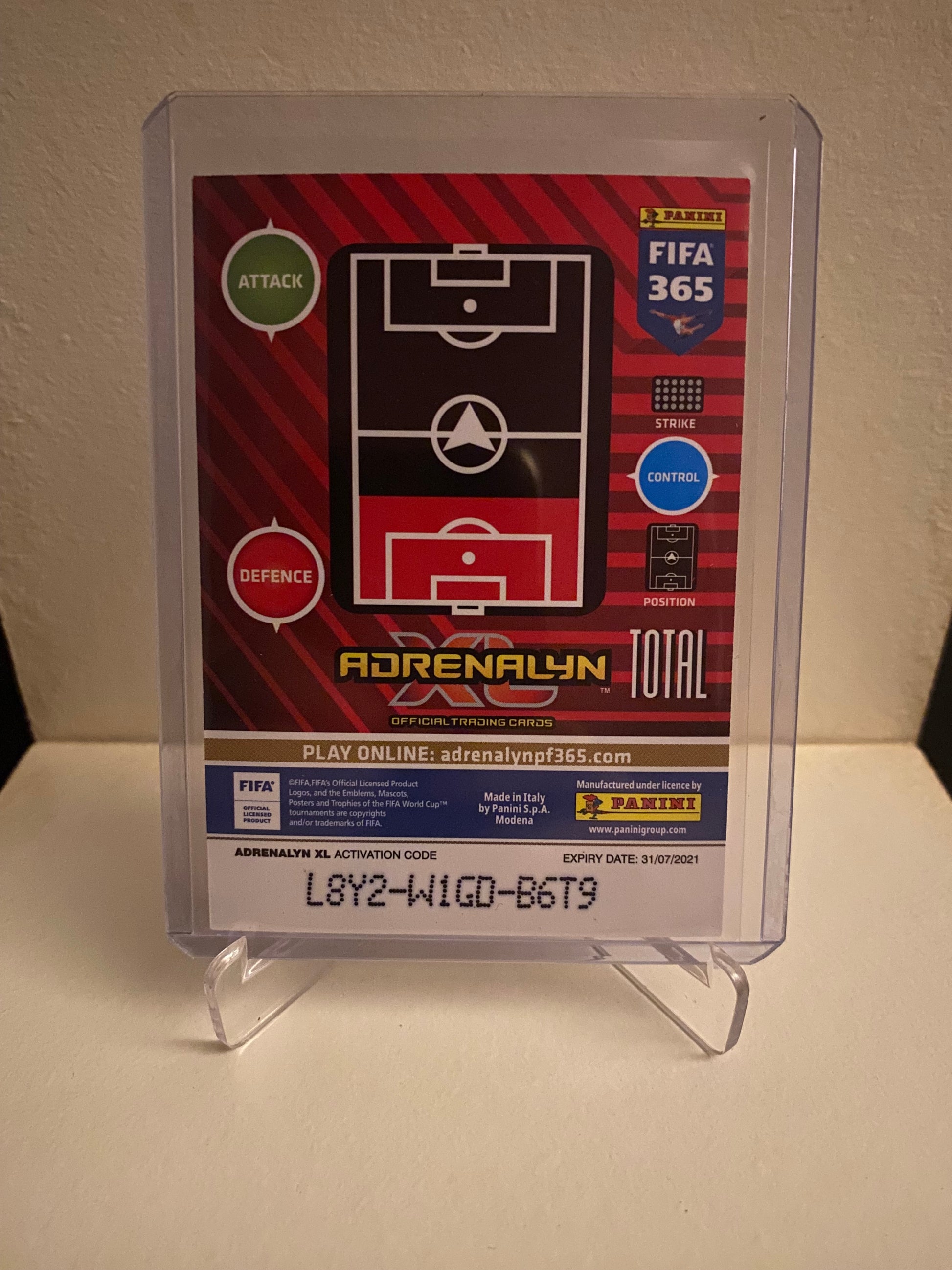 Fodbold kort Panini Adrenalyn XL FIFA 365 2021 - Ajax Lisandro Martinez Holofoil - Pokedexet
