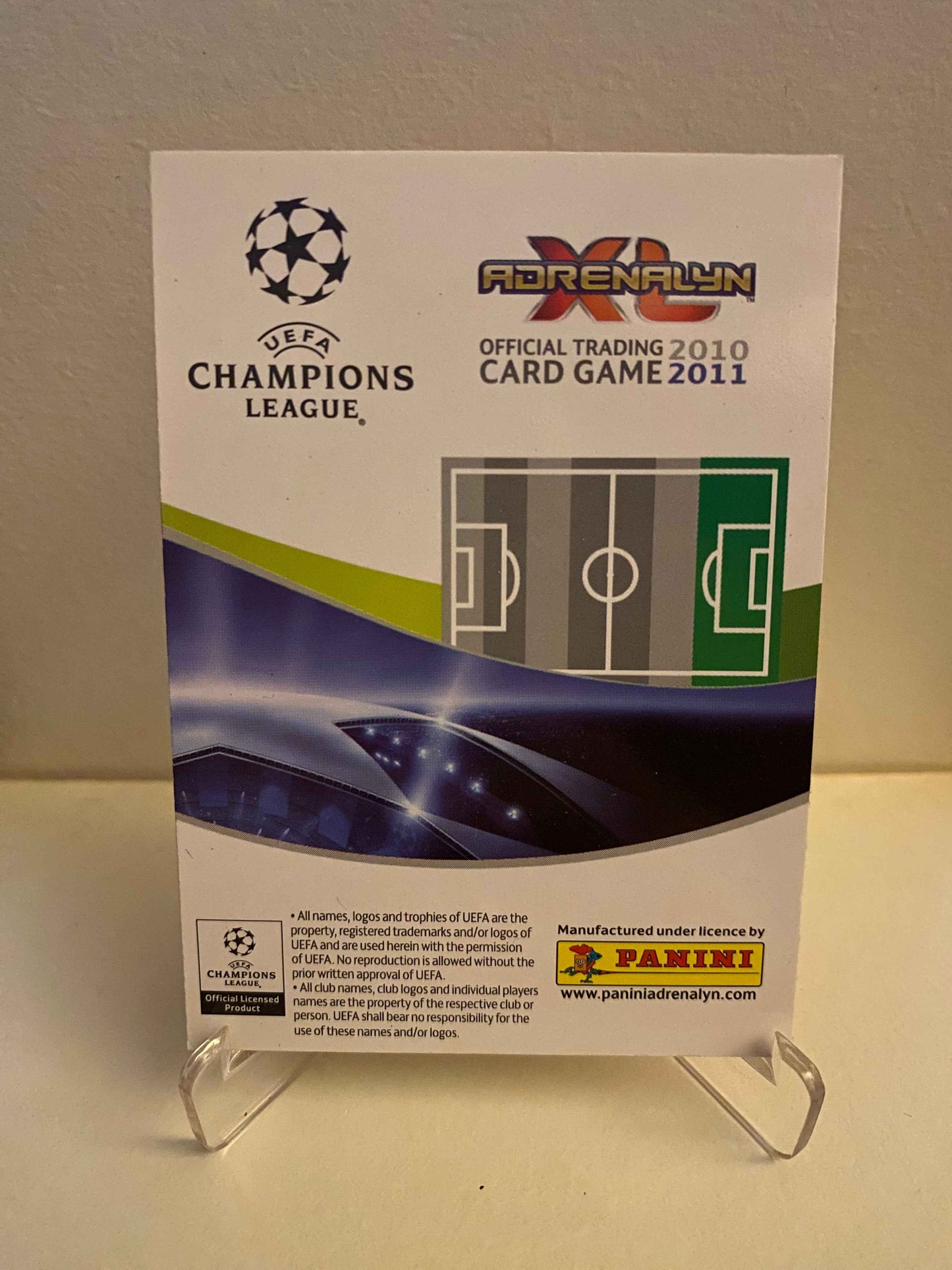 Panini Adrenalyn XL UEFA Champions League 2010-2011 - AS Roma Adriano