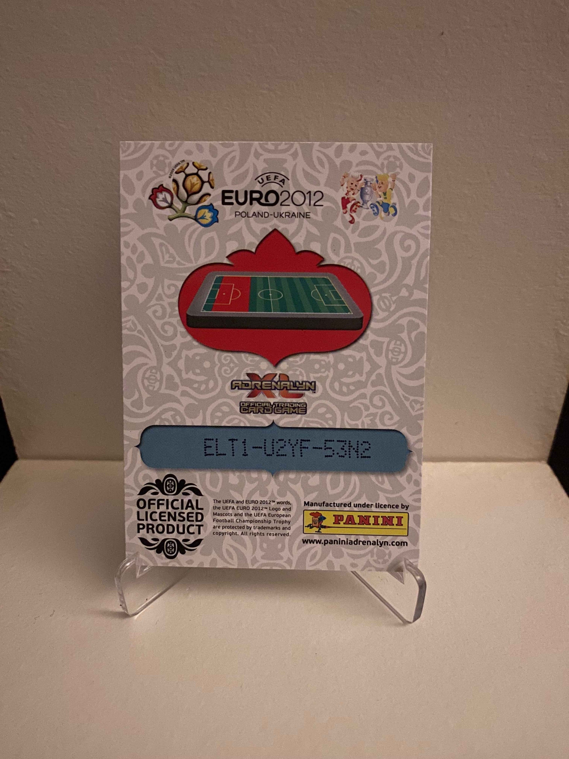 Fodbold kort Panini Adrenalyn XL UEFA EURO 2012 - Sverige Andreas Granqvist - Pokedexet