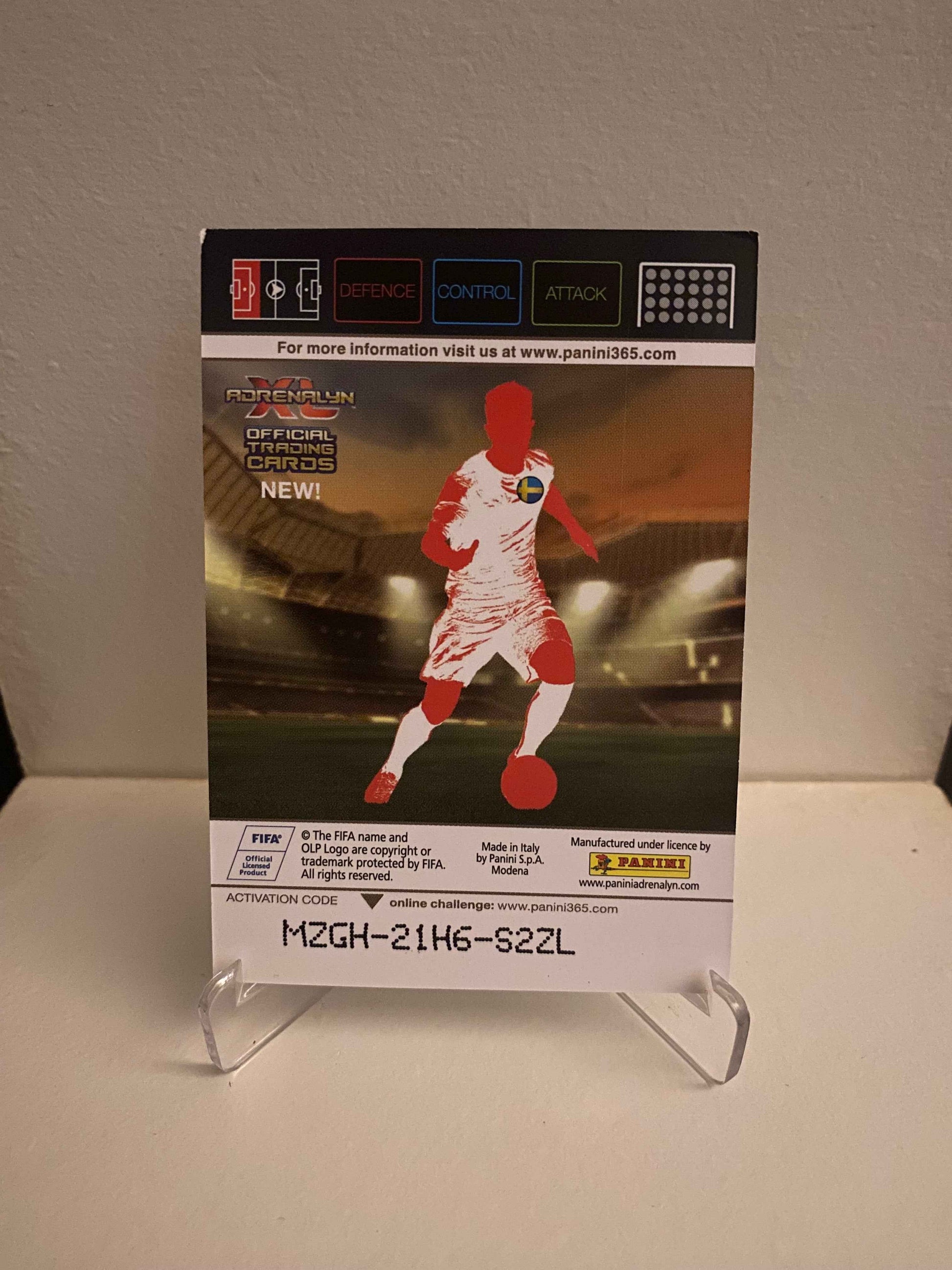 Fodbold kort Panini Adrenalyn XL FIFA 365 Nordic Edition 2015 - Malmø Oscar Lewicki - Pokedexet