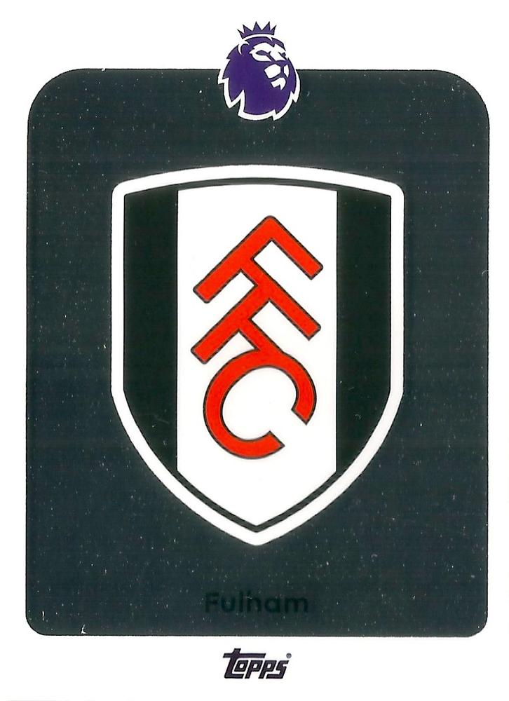 Fodbold kort Topps Premier League 2025/2026 - Team Badge Fulham - Pokedexet
