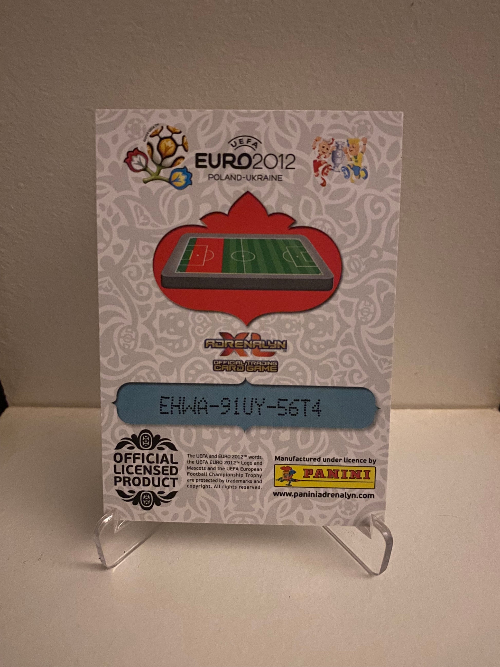 Fodbold kort Panini Adrenalyn XL UEFA EURO 2012 - Tjekkiet Zdenek Pospech - Pokedexet