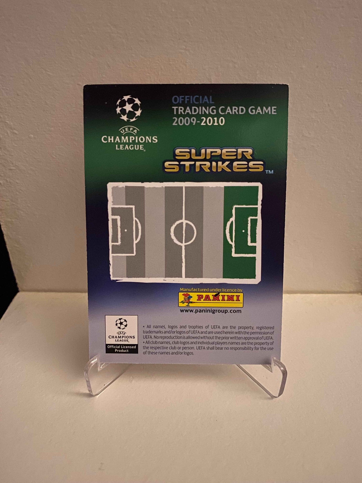 Panini UEFA Champions League 2009/2010 - Atletico Madrid Diego Forlan