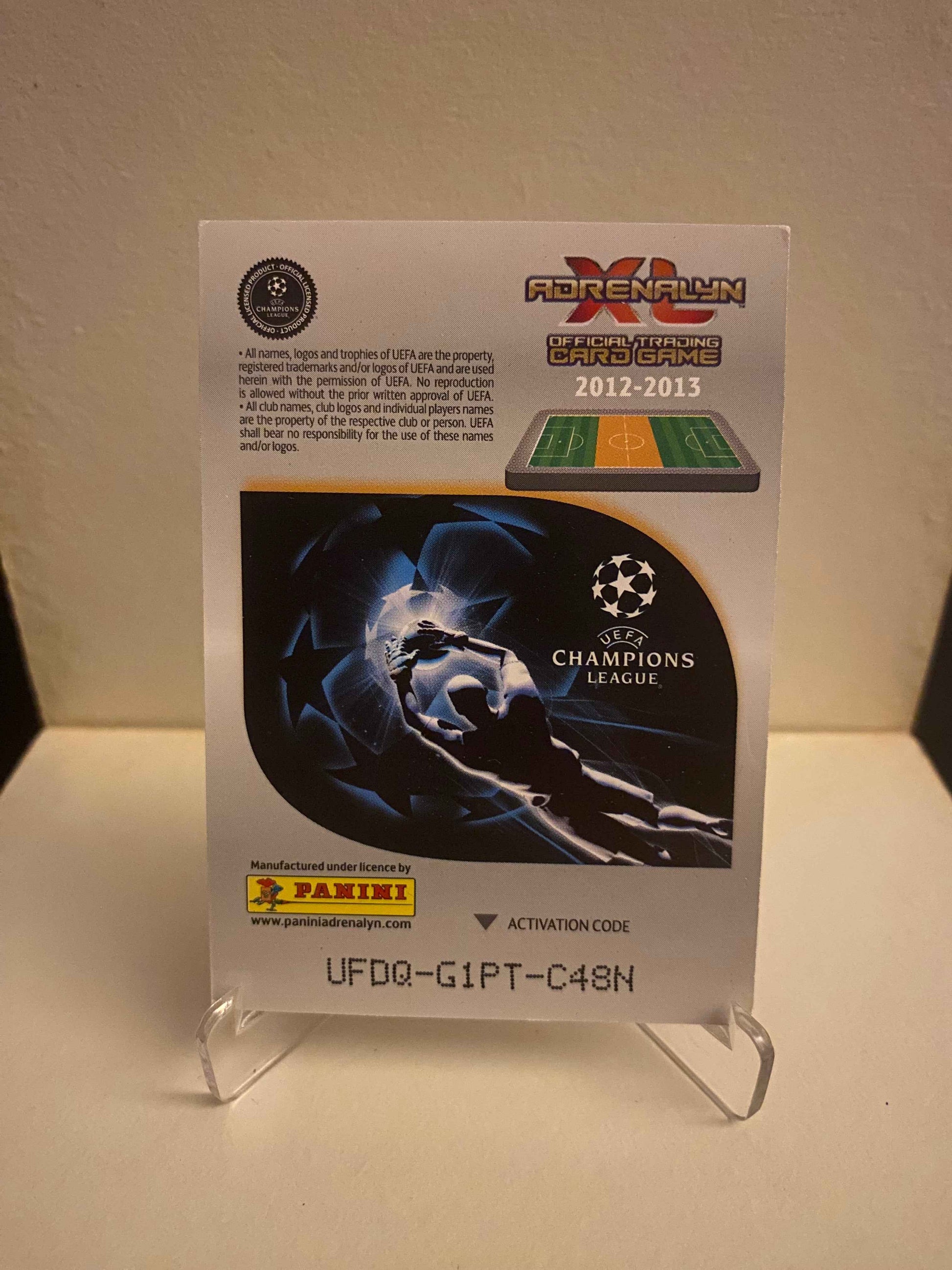 Fodbold kort Panini Adrenalyn XL UEFA Champions League 2012/2013 - Paris Saint Germain Blaise Matuidi - Pokedexet