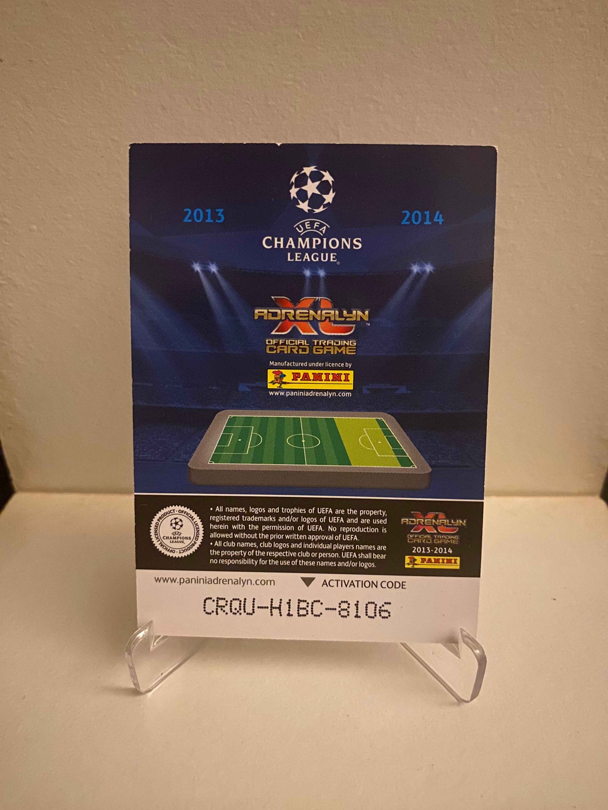 Fodbold kort Panini Adrenalyn XL UEFA Champions League 2013/2014 - Ajax Kolbeinn Sigthorsson - Pokedexet