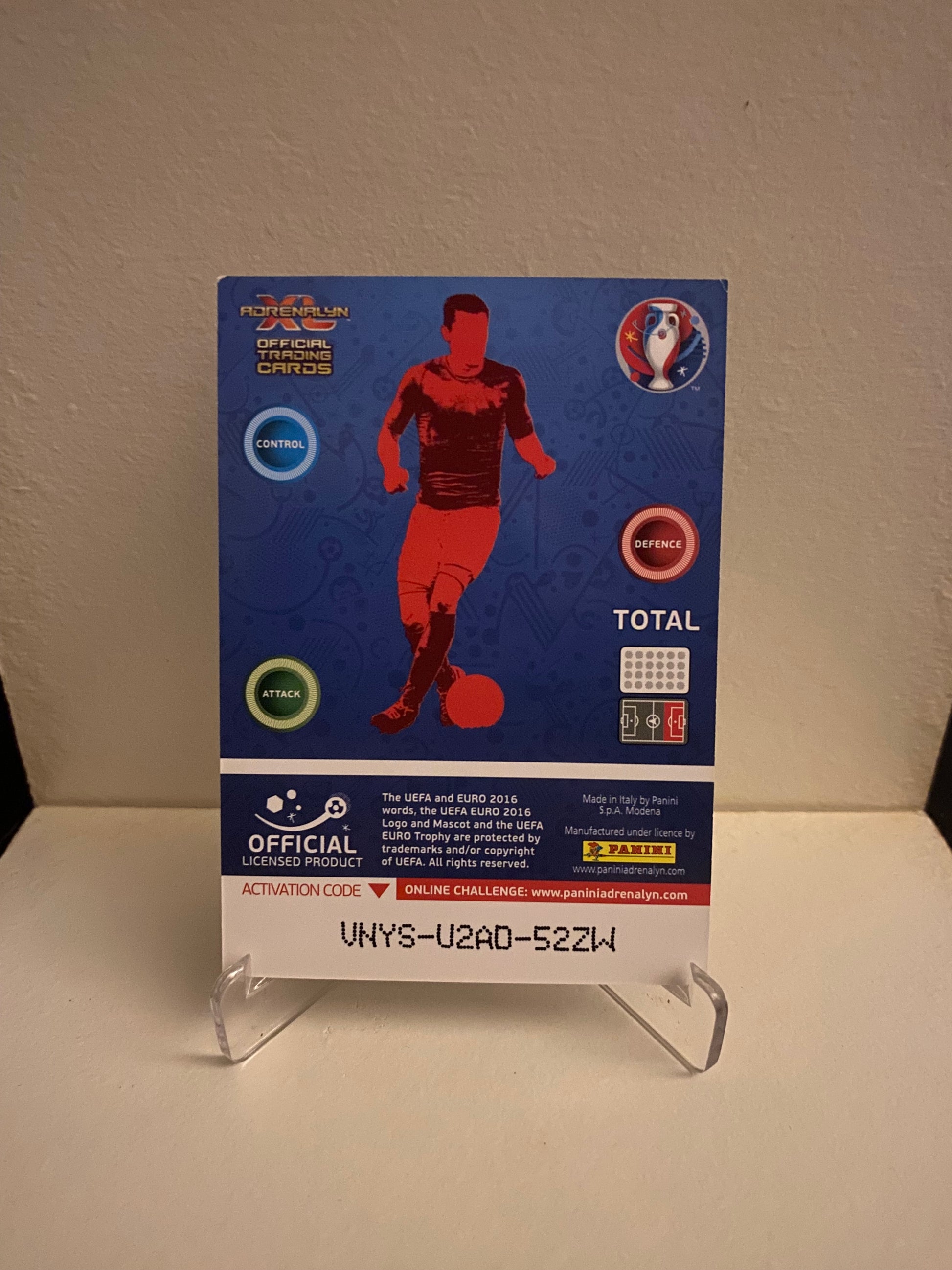Fodbold kort Panini Adrenalyn XL UEFA EURO 2016 - Albanien Elseid Hysaj - Pokedexet