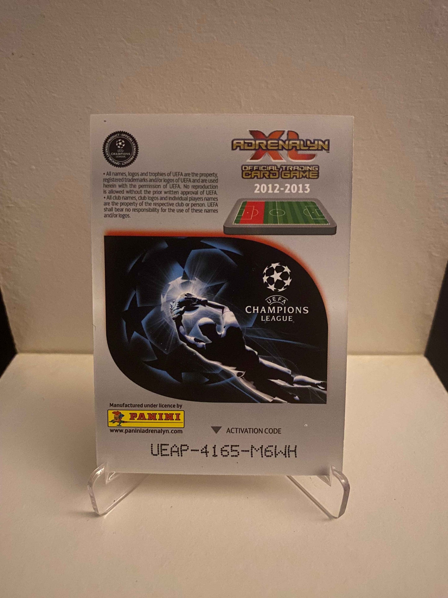 Fodbold kort Panini Adrenalyn XL UEFA Champions League 2012/2013 - Olympiakos Pablo Contreras - Pokedexet