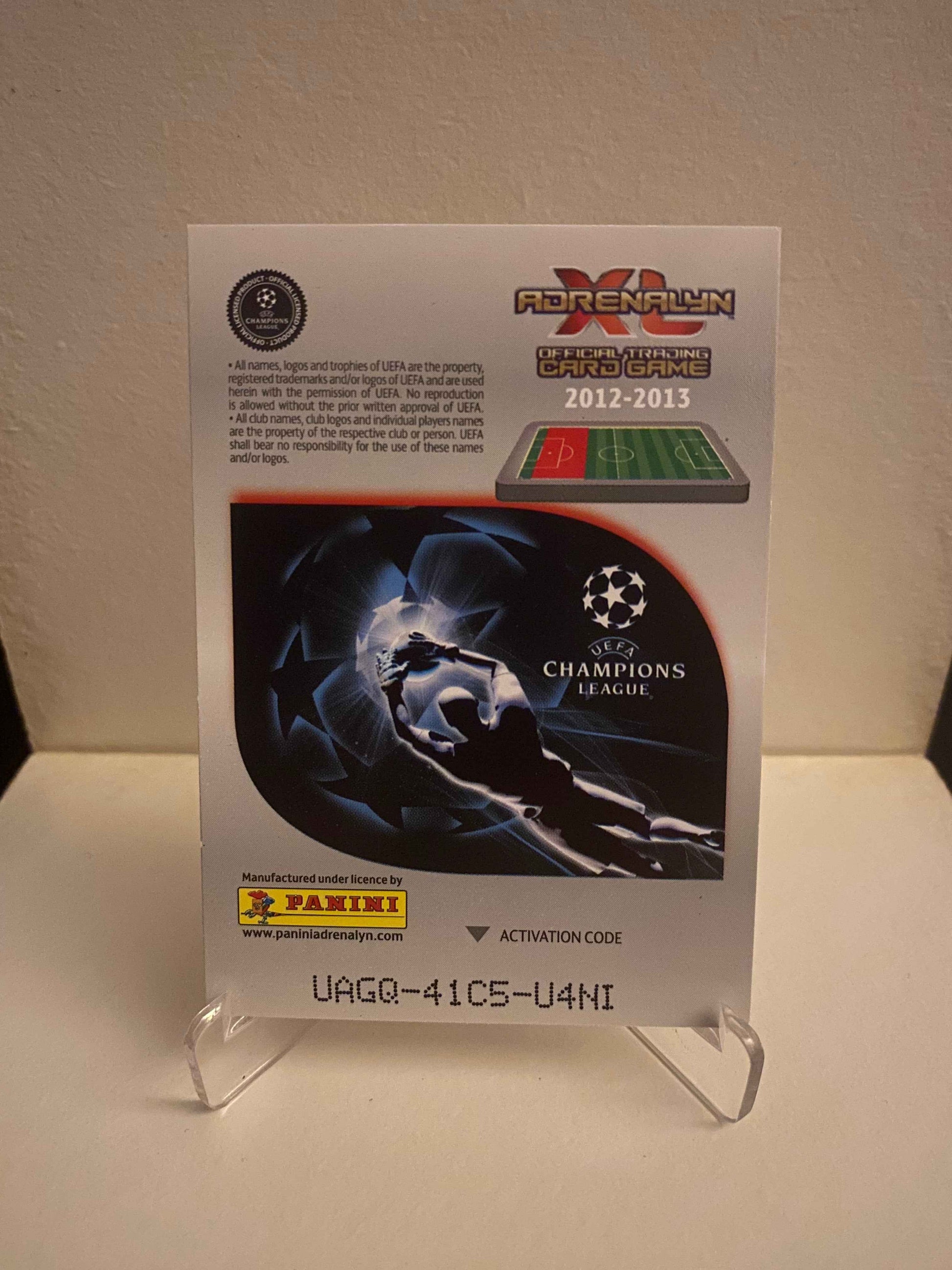 Fodbold kort Panini Adrenalyn XL UEFA Champions League 2012/2013 - Olympiakos Vassilis Torosidis - Pokedexet
