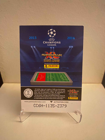 Fodbold kort Panini Adrenalyn XL UEFA Champions League 2013/2014 - Juventus Andrea Barzagli - Pokedexet