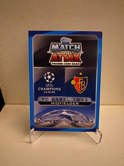 Fodbold kort Topps Match Attax UEFA Champions League 2016/2017 - Basel Luca Zuffi - Pokedexet