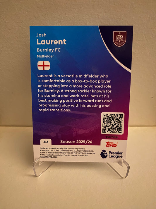 Topps Premier League 2025/2026 - Blue Parallel Josh Laurent