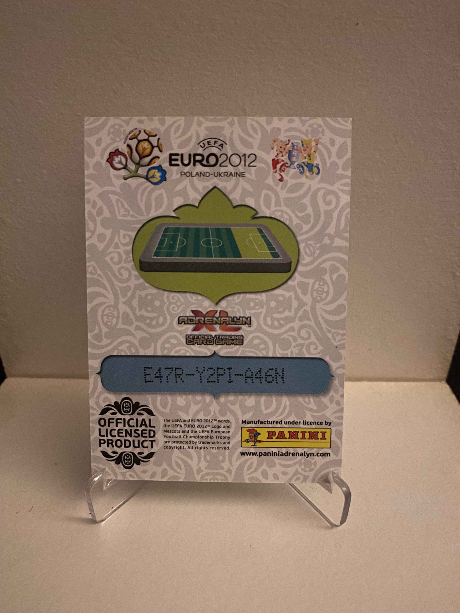 Fodbold kort Panini Adrenalyn XL UEFA EURO 2012 - Italien Sebastian Giovinco - Pokedexet