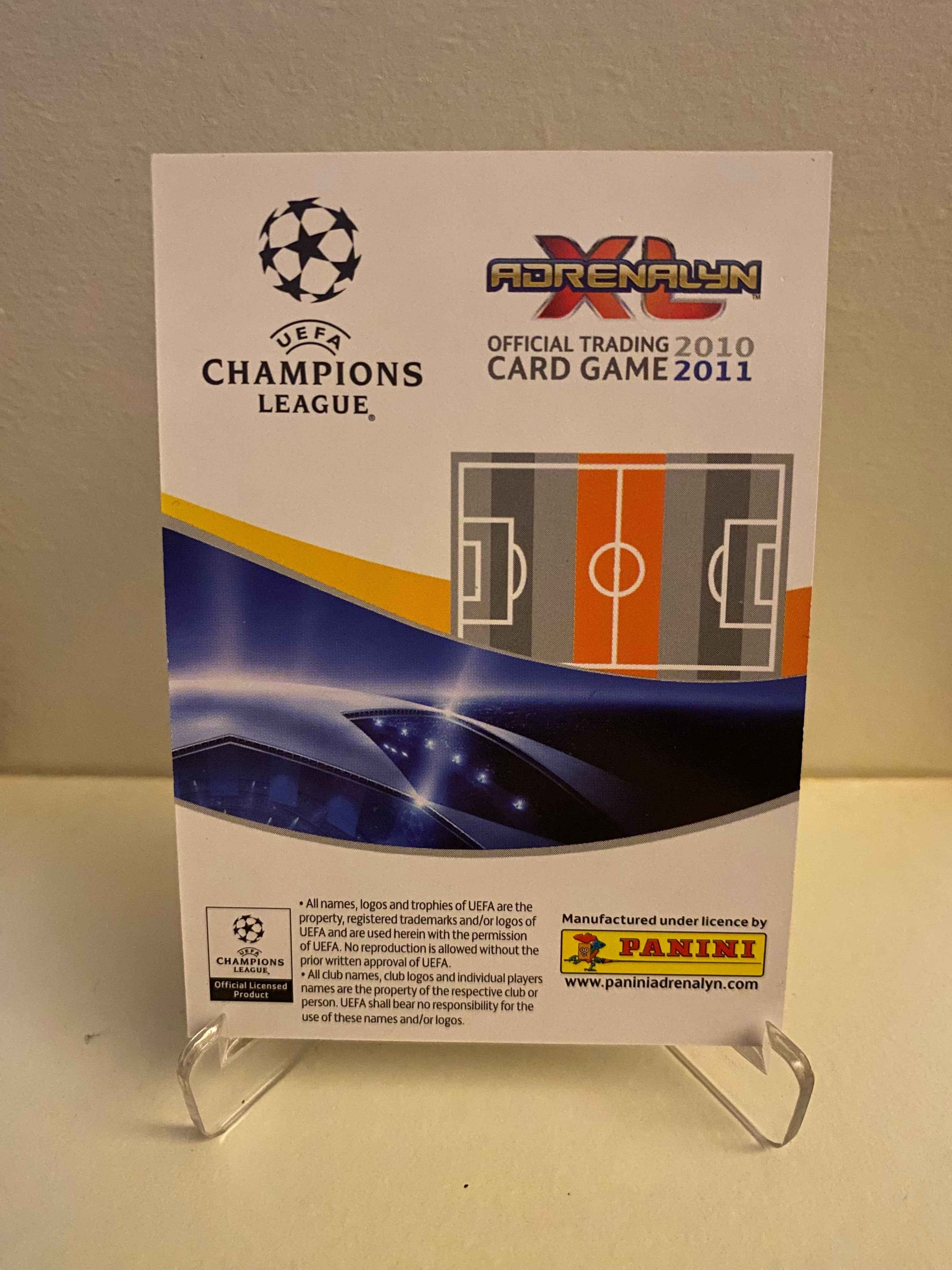 Panini Adrenalyn XL UEFA Champions League 2010-2011 - Valencia CF Alejandro Dominguez