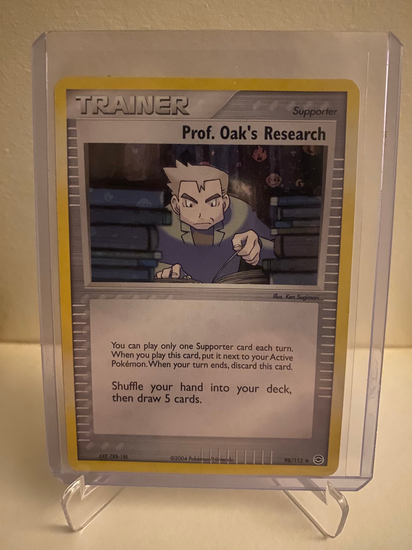 Prof. Oak´s Research Holofoil (98/112)