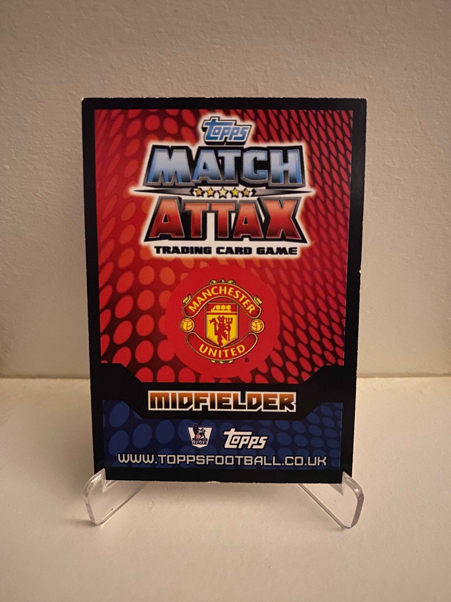 Fodbold kort Topps Match Attax Premier League 2014/2015 - Manchester United Adnan Januzaj - Pokedexet