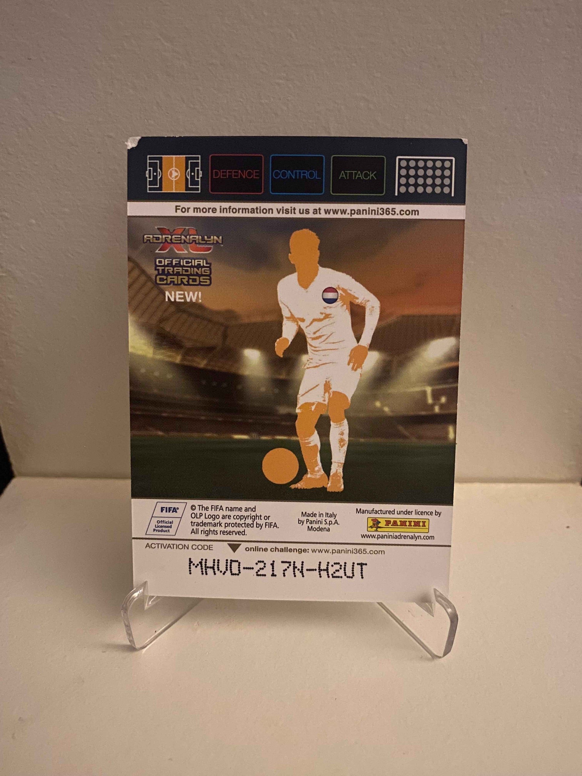 Fodbold kort Panini Adrenalyn XL FIFA 365 Nordic Edition 2015 - Manchester United Daley Blind - Pokedexet
