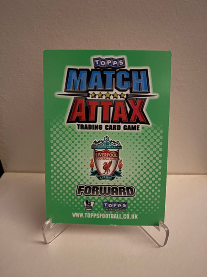 Fodbold kort Topps Match Attax Premier League 2010/2011 - Liverpool David N´gog - Pokedexet
