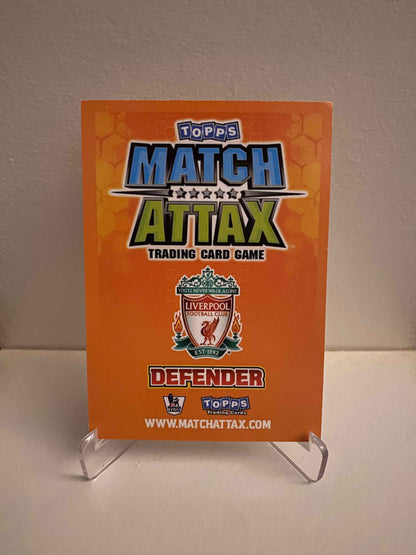 Fodbold kort Topps Match Attax Premier League 2009/2010 - Liverpool Andrea Dossena - Pokedexet