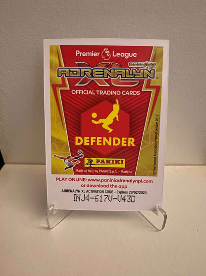 Fodbold kort Panini Adrenalyn XL Premier League 2019/2020 - Leicester City Jonny Evans - Pokedexet