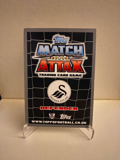 Fodbold kort Topps Match Attax Premier League 2011/2012 - Swansea Garry Monk - Pokedexet