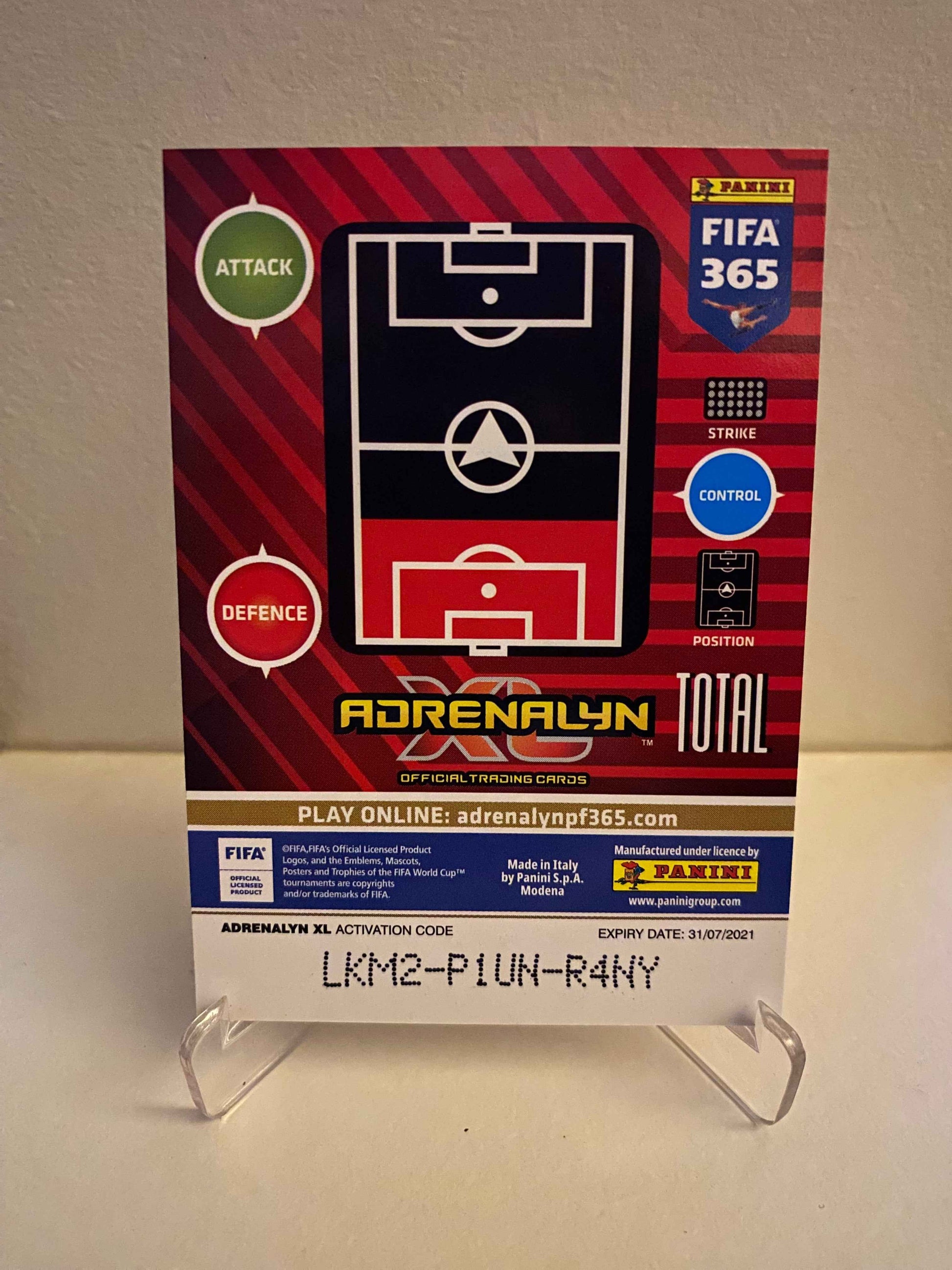 Panini Adrenalyn FIFA 365 2020/2021 - Boca Juniors Carlos Zambrano 76