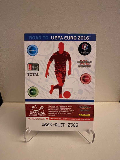 Fodbold kort Panini Road To UEFA EURO 2016 - Østrig Christian Fuchs - Pokedexet