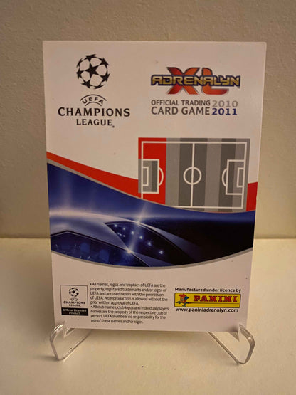 Fodbold kort Panini Adrenalyn XL UEFA Champions League 2010-2011 - Arsenal FC Sebastien Squillaci - Pokedexet