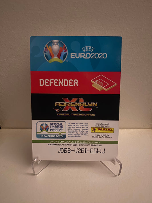 Fodbold kort Panini Adrenalyn XL UEFA EURO 2020 - Tjekkiet Vladimir Coufal - Pokedexet