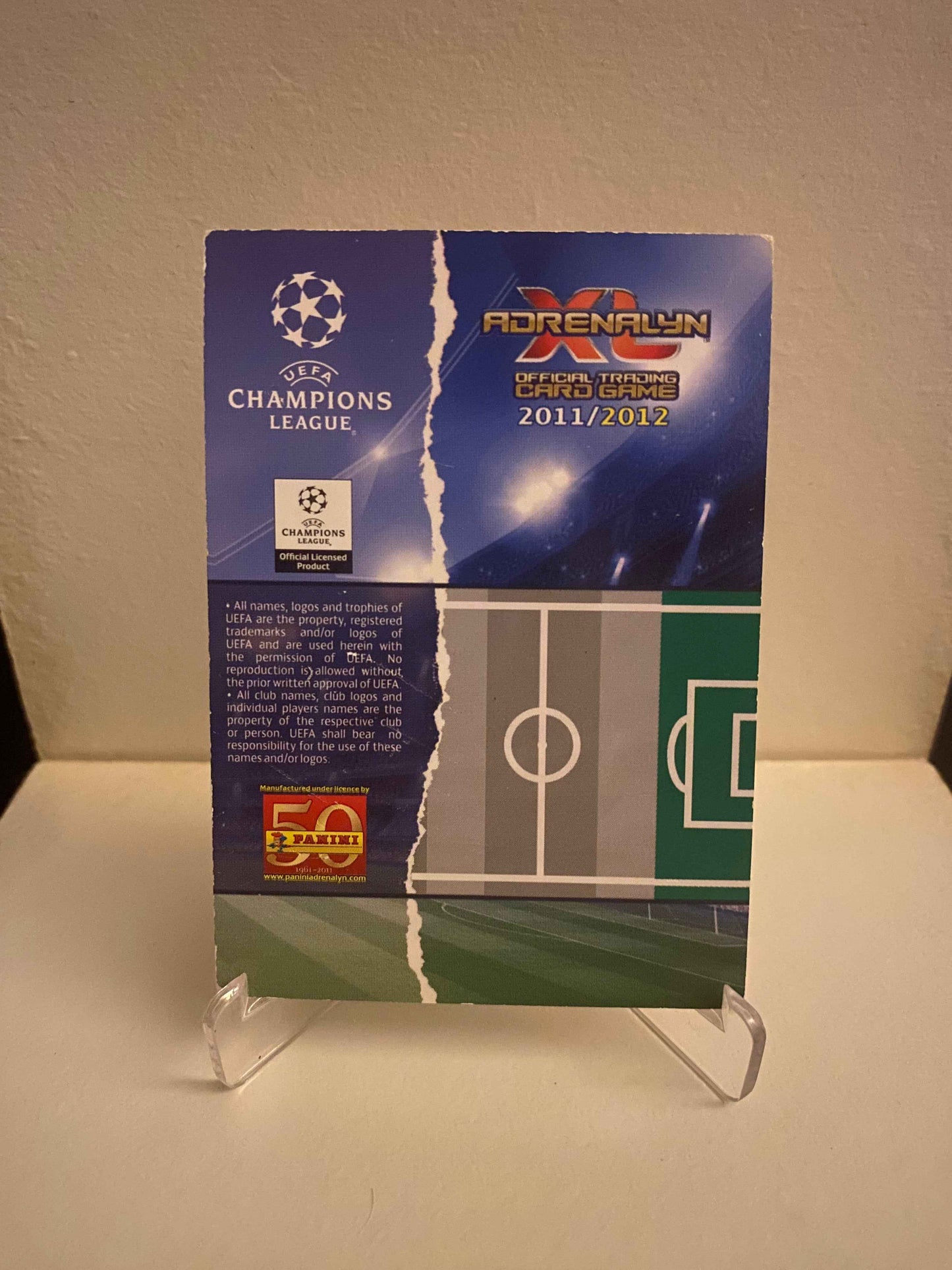 Fodbold kort Panini Adrenalyn XL UEFA Champions League 2011/2012 - FC Porto Silvestre Varela - Pokedexet