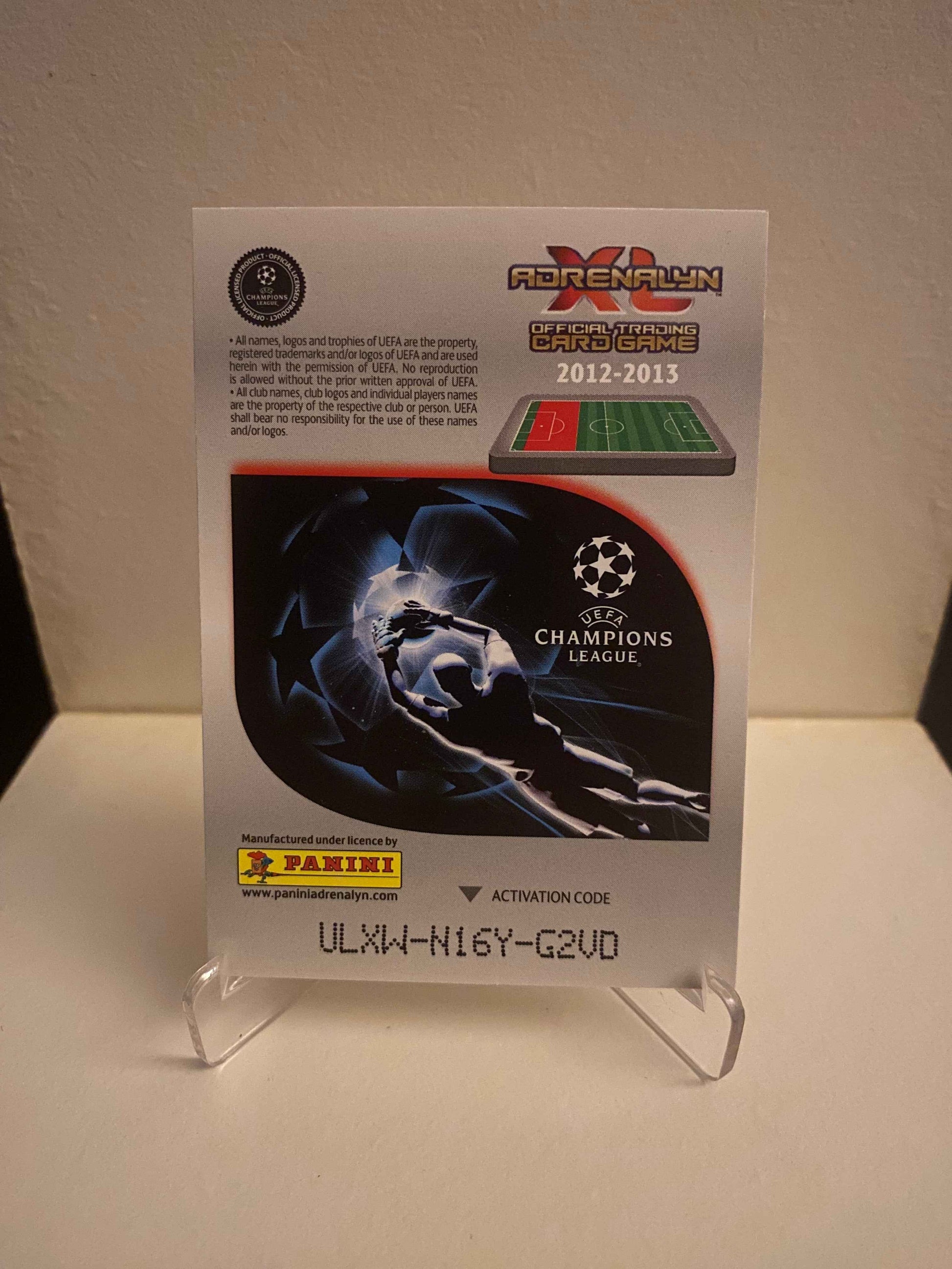Fodbold kort Panini Adrenalyn XL UEFA Champions League 2012/2013 - Ajax Niklas Moisander - Pokedexet