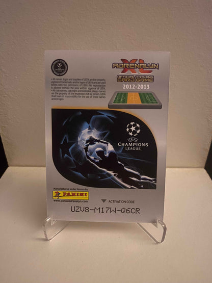 Fodbold kort Panini Adrenalyn XL UEFA Champions League 2012/2013 - FC Nordsjælland Nicolai Stokholm - Pokedexet