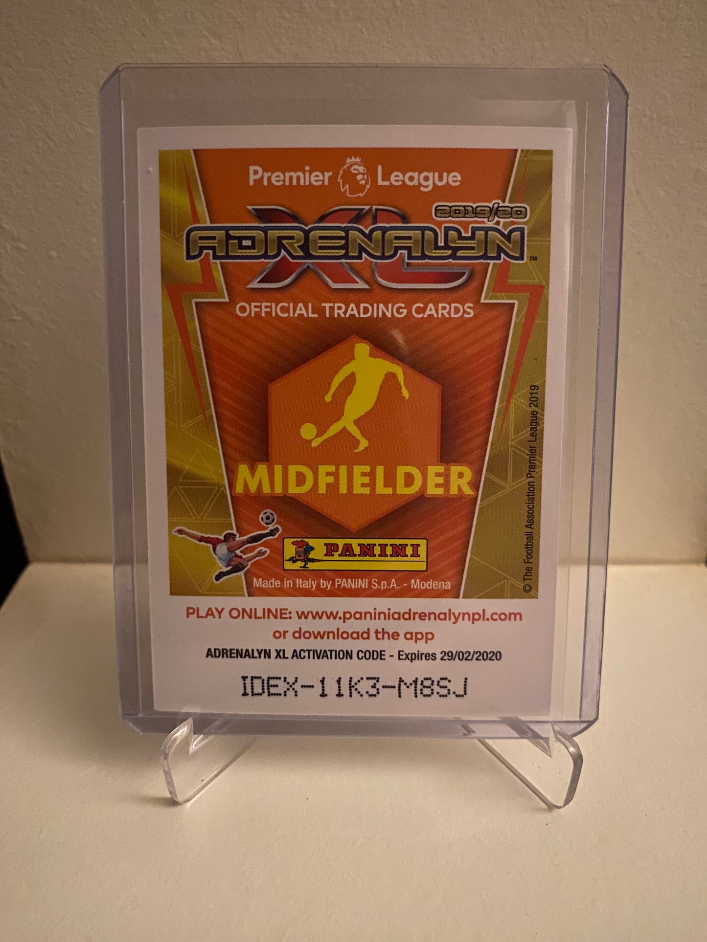 Panini Adrenalyn XL Premier League 2019/2020 - Southampton Nathan Redmond Holofoil - Pokedexet