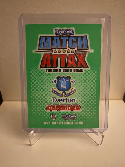 Topps Match Attax Premier League 2010/2011 - Everton Phil Jagielka Holofoil