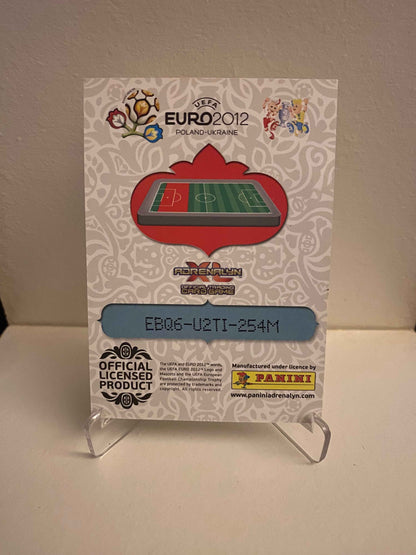 Fodbold kort Panini Adrenalyn XL UEFA EURO 2012 - Englan Glen Johnson - Pokedexet