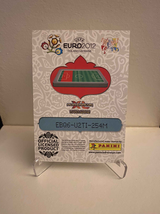 Fodbold kort Panini Adrenalyn XL UEFA EURO 2012 - Englan Glen Johnson - Pokedexet