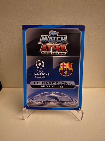 Fodbold kort Topps Match Attax UEFA Champions League 2016/2017 - Barcelona Arda Turan - Pokedexet