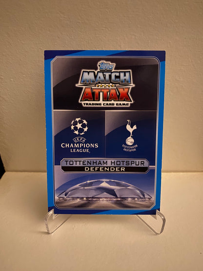 Fodbold kort Topps Match Attax UEFA Champions League 2016/2017 - Tottenham Jan Vertonghen - Pokedexet
