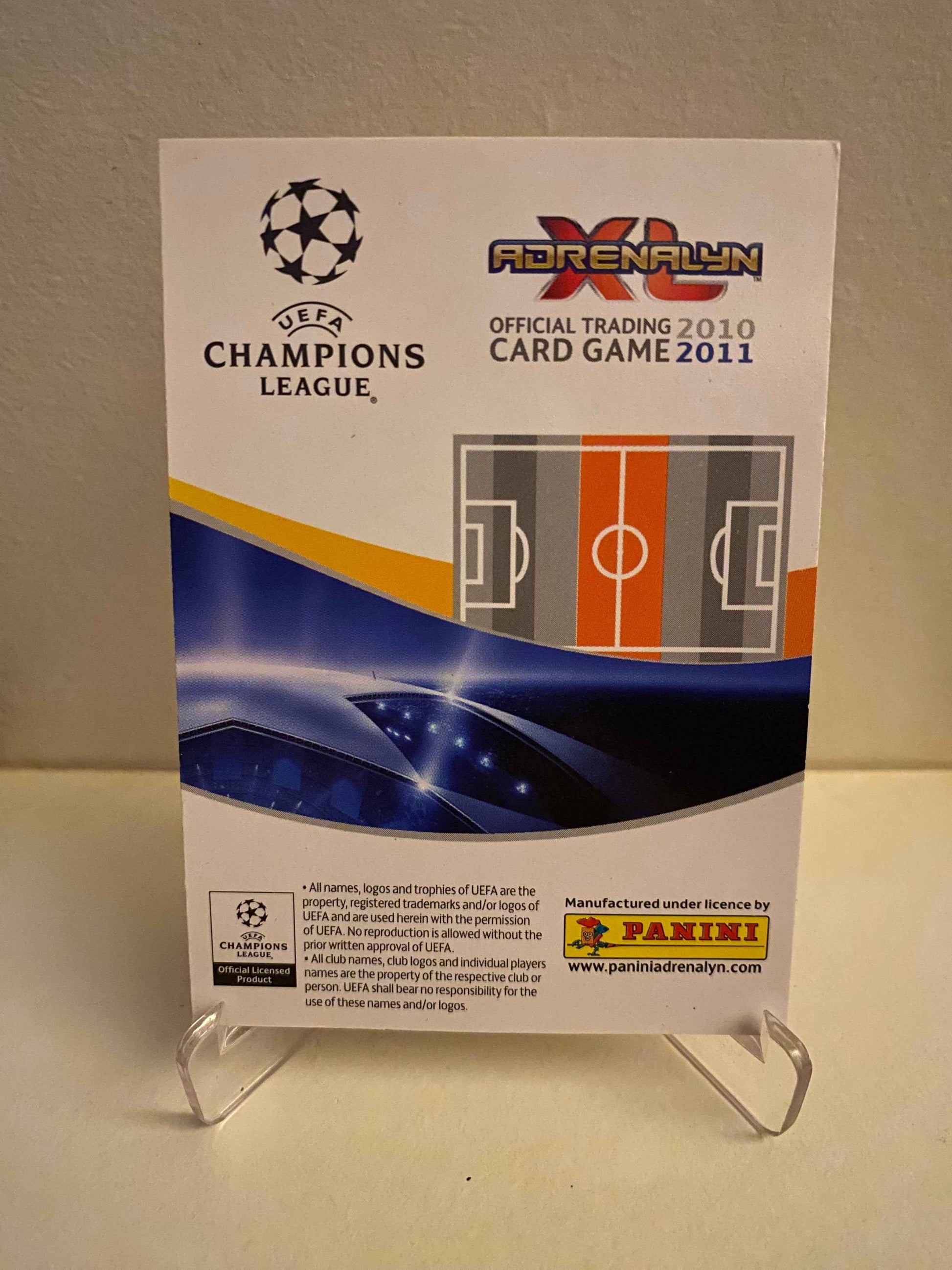 Fodbold kort Panini Adrenalyn XL UEFA Champions League 2010-2011 - Bayern München Toni Kroos - Pokedexet