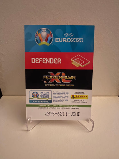 Fodbold kort Panini Adrenalyn XL UEFA EURO 2020 - Østrig David Alaba - Pokedexet