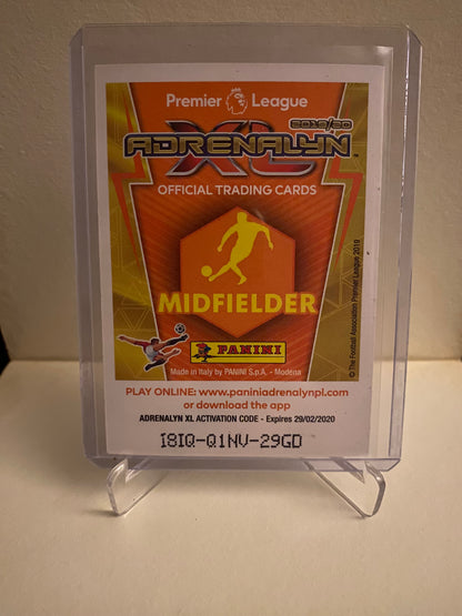 Fodbold kort Panini Adrenalyn XL Premier League 2019/2020 - Arsenal Granit Xhaka Holofoil - Pokedexet