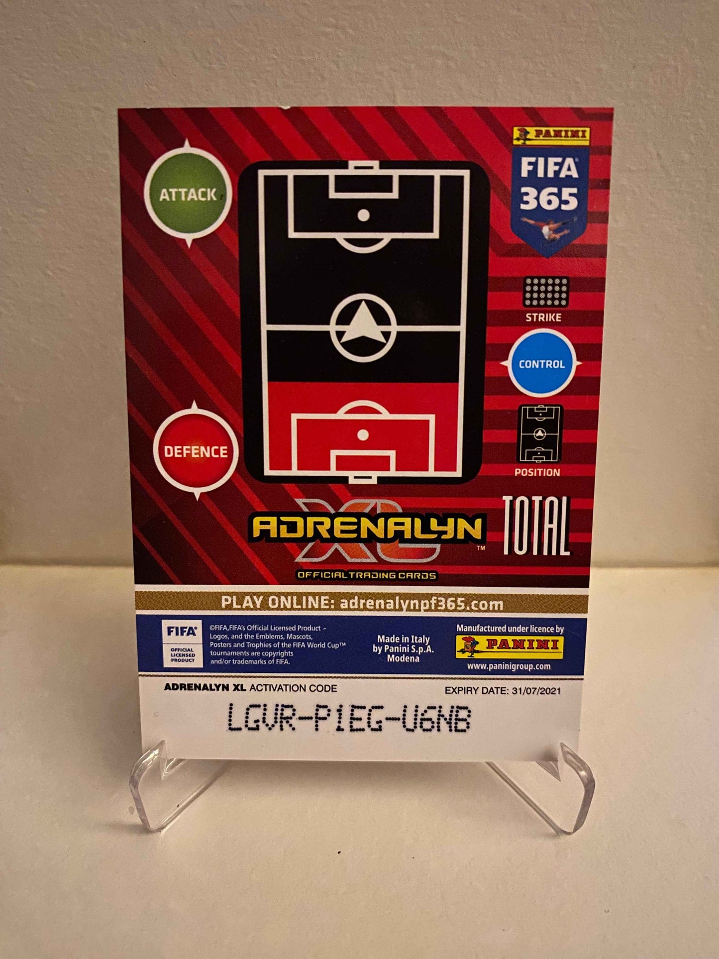 Fodbold kort Panini Adrenalyn FIFA 365 2020/2021 - Club America Bruno Valdez 114 - Pokedexet