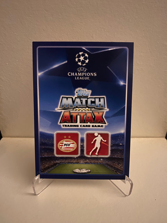 Fodbold kort Topps Match Attax UEFA Champions League 2015/2016 - PSV Eindhoven Nicolas Isimat-Mirin - Pokedexet