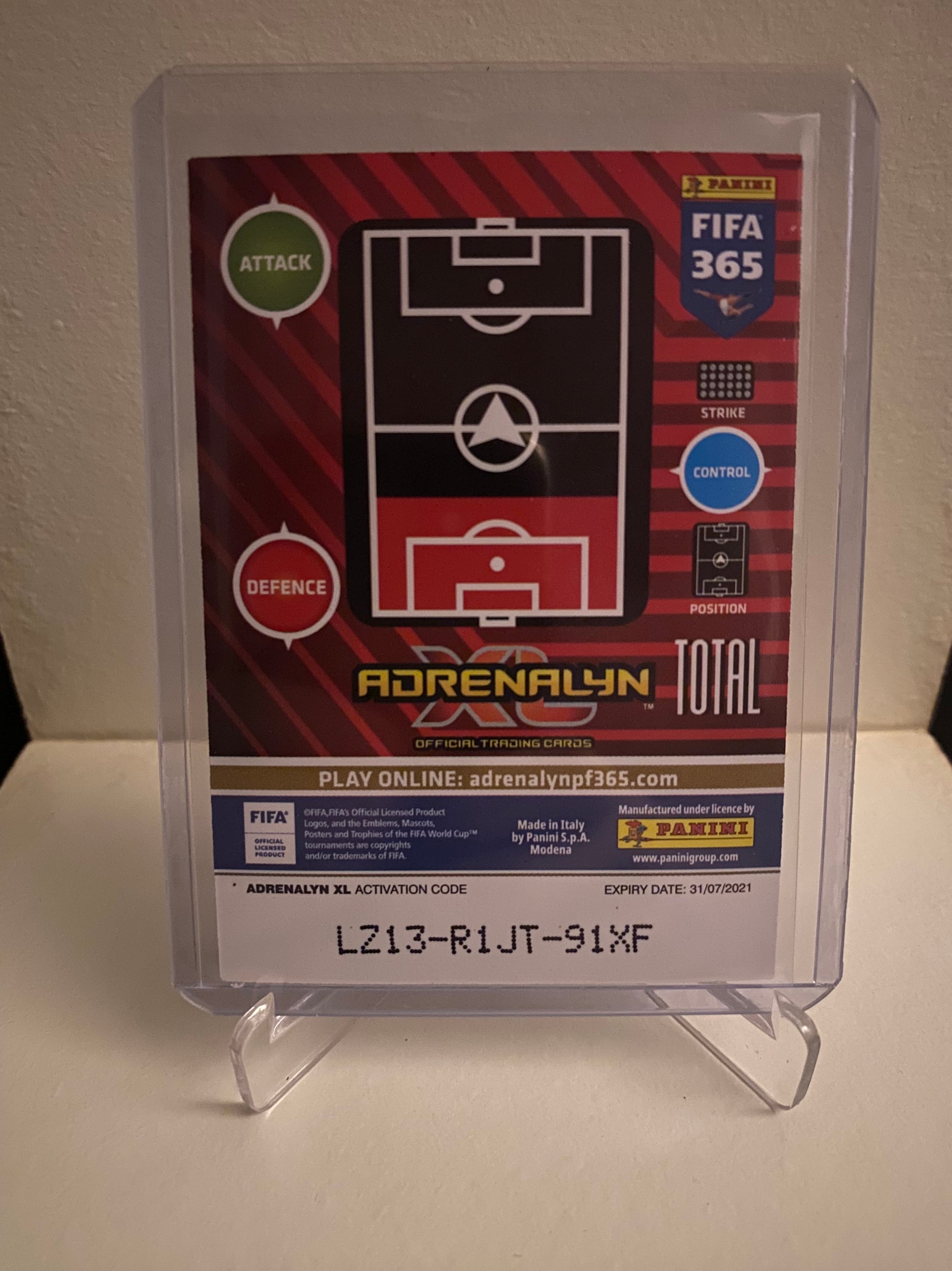 Panini Adrenalyn XL FIFA 365 2021 - Manchester City Kyle Walker Holofoil - Pokedexet